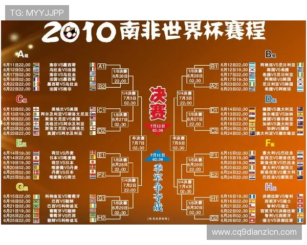 南非对韩国比赛时间表及赛程图片详细解读